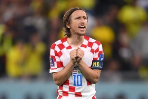 Biểu tượng bóng đá Croatia - Luka Modric. (Ảnh: Reuters)
