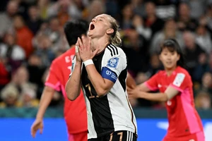Trận hoà trước Hàn Quốc khiến đội tuyển nữ Đức (hạng 2 thế giới) lần đầu bị loại từ vòng bảng World Cup nữ. (Ảnh: Reuters)