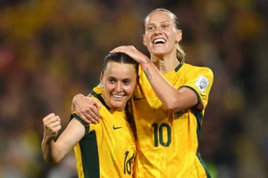 Đội tuyển nữ Australia có chiến thắng khá dễ dàng trước Đan Mạch. (Ảnh: Reuters)