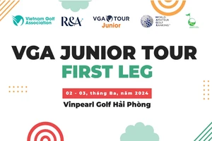 Chặng 1 VGA Junior Tour 2024 được khởi tranh từ ngày 2 đến 3/3 tới đây. 