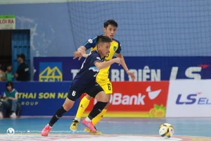 Quả bóng Vàng futsal 2023 - Phạm Đức Hòa thi đấu ấn tượng cho Thái Sơn Nam. Ảnh: VFF