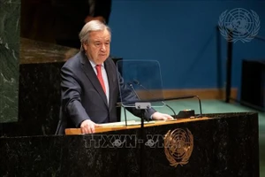 Tổng thư ký Liên hợp quốc António Guterres. (Ảnh: TTXVN)