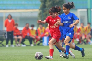 Các cầu thủ nữ trẻ có thêm cơ hội cạnh tranh và cọ xát. (Ảnh: VFF)
