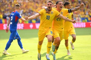 Slovakia và Romania chia điểm để cùng Bỉ đại diện bảng E vào vòng 16 đội mạnh. (Ảnh: UEFA)