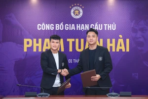 Phạm Tuấn Hải sẽ thi đấu tại Hà Nội FC thêm 3 năm, đồng thời tìm kiếm cơ hội tại J-League dưới sự hỗ trợ của Hà Nội FC. 