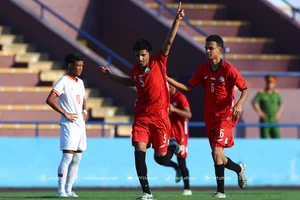 U17 Yemen giành chiến thắng thuyết phục trước U17 Myanmar. (Ảnh: VFF)