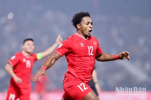 [Ảnh] Xuân Son ghi cú đúp, đội tuyển Việt Nam thắng 5-0 Myanmar