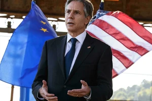 Bộ trưởng Ngoại giao Mỹ Anthony Blinken với một lịch trình hối hả tại châu Âu. Ảnh: AFP 