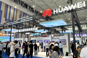 Các thương hiệu Trung Quốc tại Hội chợ triển lãm quốc tế Big Data tháng 5/2023.