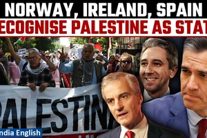 Na Uy, Ireland và Tây Ban Nha chính thức công nhận Nhà nước Palestine.