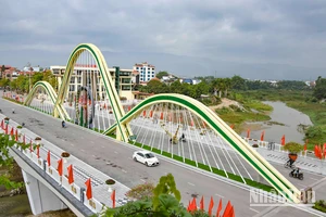Công trình cầu Thanh Bình khánh thành cuối năm 2023 với tổng mức đầu tư hơn 100 tỷ đồng.