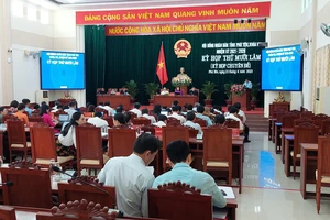 Quang cảnh Kỳ họp lần thứ 15 HĐND tỉnh Phú Yên khóa XVIII.
