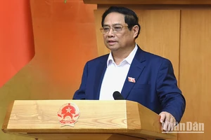 Thủ tướng Phạm Minh Chính chủ trì phiên họp Chính phủ thường kỳ tháng 5.