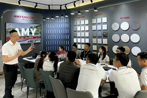 Không gian trưng bày sản phẩm của AMY GRUPO tại thành phố Hồ Chí Minh.