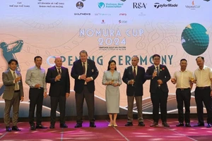 Khai mạc giải golf Nomura Cup 2024.