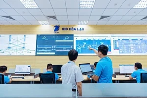 Trung tâm dữ liệu số lớn nhất Việt Nam - IDC Hòa Lạc (Khu công nghệ cao Hòa Lạc, Hà Nội). Nguồn: IDC Hòa Lạc 