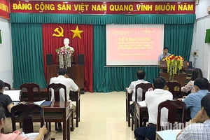 Lớp bồi dưỡng chuyên sâu về đô thị thông minh diễn ra tại Vĩnh Long sáng 14/9.