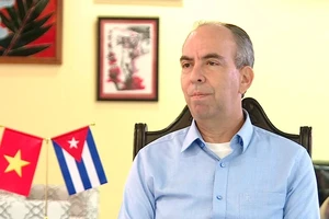 Đại sứ Cuba tại Việt Nam Rogelio Polanco Fuentes. Ảnh: TTXVN