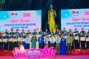 Thành đoàn Huế tổ chức Chương trình tuyên dương thanh niên tiên tiến làm theo lời Bác lần thứ VII, năm 2025.