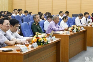 Các chuyên gia, nhà khoa học tham dự hội nghị.