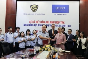 Biên bản ghi nhớ nhằm tăng cường hơn nữa mối quan hệ hợp tác giữa Tổng cục Quản lý thị trường và SCHOTT AG trong công tác đấu tranh, phòng chống hàng giả và vi phạm sở hữu trí tuệ.
