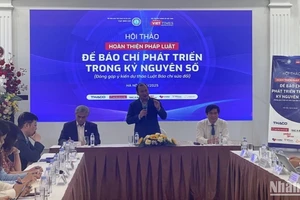 Dự thảo Luật Báo chí (sửa đổi) thu hút sự quan tâm của phóng viên, nhà báo, nhà quản lý và các chuyên gia công nghệ. 