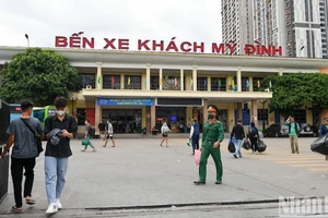 Hà Nội yêu cầu tăng cường quản lý vận tải hành khách từ các bến xe. (Ảnh: THÀNH ĐẠT)