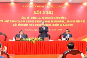 Tổng Bí thư Tô Lâm chủ trì Hội nghị tổng kết ngành Nội chính Đảng và hoạt động của Ban Chỉ đạo phòng, chống tham nhũng, lãng phí, tiêu cực cấp tỉnh năm 2024 , phương hướng, nhiệm vụ năm 2025.