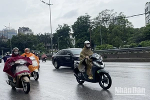 Dự báo Hà Nội nhiều mây, có mưa vài nơi. (Ảnh minh họa: Đ.T)