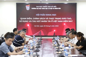 Hội thảo khoa học về sử dụng, thu hút nhân tài ở Việt Nam.