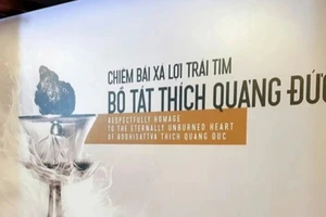 [Video] Chính thức chiêm bái xá lợi trái tim Bồ tát Thích Quảng Đức