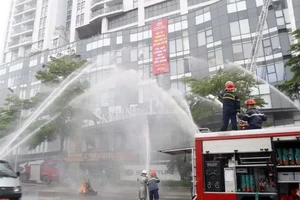 [Video] Nhiều chung cư, trường học ở Hà Nội chưa nghiệm thu phòng cháy đã hoạt động