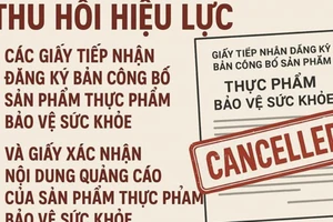 [Video] Thu hồi hàng loạt giấy tiếp nhận đăng ký công bố thực phẩm bảo vệ sức khỏe