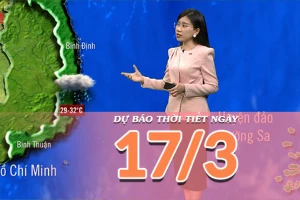 [Video] Dự báo thời tiết ngày 17/3/2025