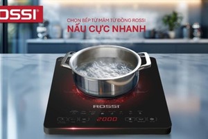 Chọn Bếp từ mâm từ đồng ROSSI, nấu cực nhanh