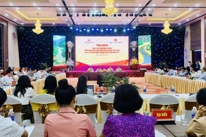 Quang cảnh Tọa đàm. (Ảnh: ANH QUANG)