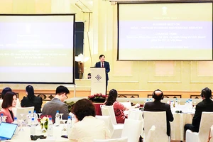 Buổi giao lưu thúc đẩy hợp tác kinh doanh ngân hàng Việt Nam và Ấn Độ.