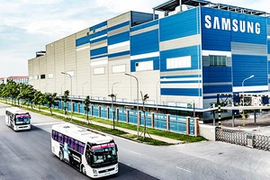 Nhà máy của Samsung Electronics Việt Nam tại Bắc Ninh. Nguồn: SAMSUNG