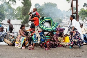 Người dân tiếp tục chạy trốn khỏi cuộc xung đột ở miền đông CHDC Congo. Ảnh: UNHCR