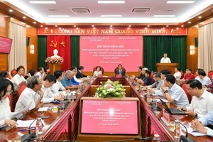 Toàn cảnh hội thảo. (Ảnh: THẾ ĐẠI)