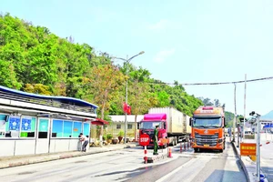 Xuất, nhập khẩu hàng hóa qua cửa khẩu quốc tế Hữu Nghị-Hữu Nghị Quan.