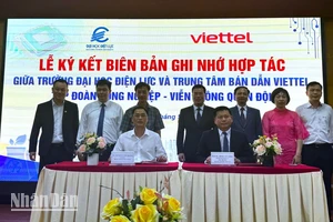 Trường Đại học Điện lực ký kết biên bản ghi nhớ hợp tác đào tạo với nhiều doanh nghiệp công nghệ lớn, thúc đẩy liên kết đào tạo, nghiên cứu và phát triển nhân lực chất lượng cao.