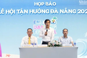 Đà Nẵng họp báo công bố Lễ hội Tận hưởng Đà Nẵng 2025. (Ảnh: ANH ĐÀO)
