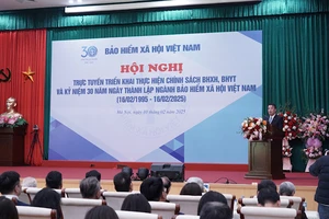 Hội nghị triển khai chính sách bảo hiểm xã hội, bảo hiểm y tế và kỷ niệm 30 năm Ngày thành lập ngành bảo hiểm xã hội Việt Nam.