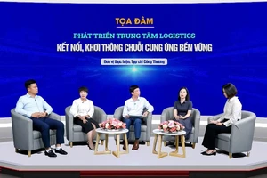 Các chuyên gia chia sẻ tại tọa đàm về logistics ngày 29/5 do Tạp chí Công thương tổ chức. 