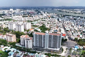 Một góc thành phố Biên Hòa (tỉnh Đồng Nai) hiện nay.