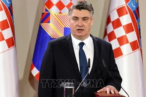 Tổng thống Croatia Zoran Milanovic. (Ảnh tư liệu: AFP/TTXVN) 