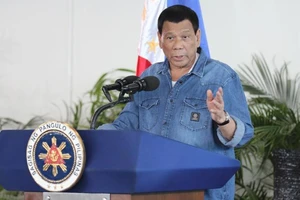 Cựu Tổng thống Philippines Rodrigo Duterte. (Ảnh: Xinhua)