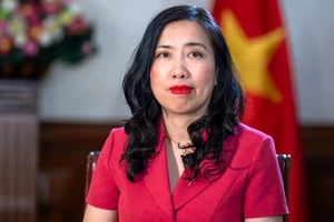 Thứ trưởng Ngoại giao Lê Thị Thu Hằng. (Ảnh: Báo Thế giới và Việt Nam) 