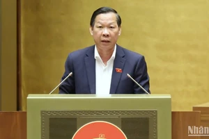 Chủ nhiệm Ủy ban Kinh tế và Tài chính của Quốc hội Phan Văn Mãi. (Ảnh: DUY LINH) 